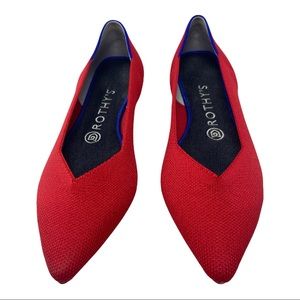Rothy’s Red The Point - Size 8